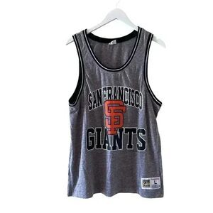 Mitchell & Ness Men San Francisco Giants Sleeveless Baseball Jersey SZ L #1036
